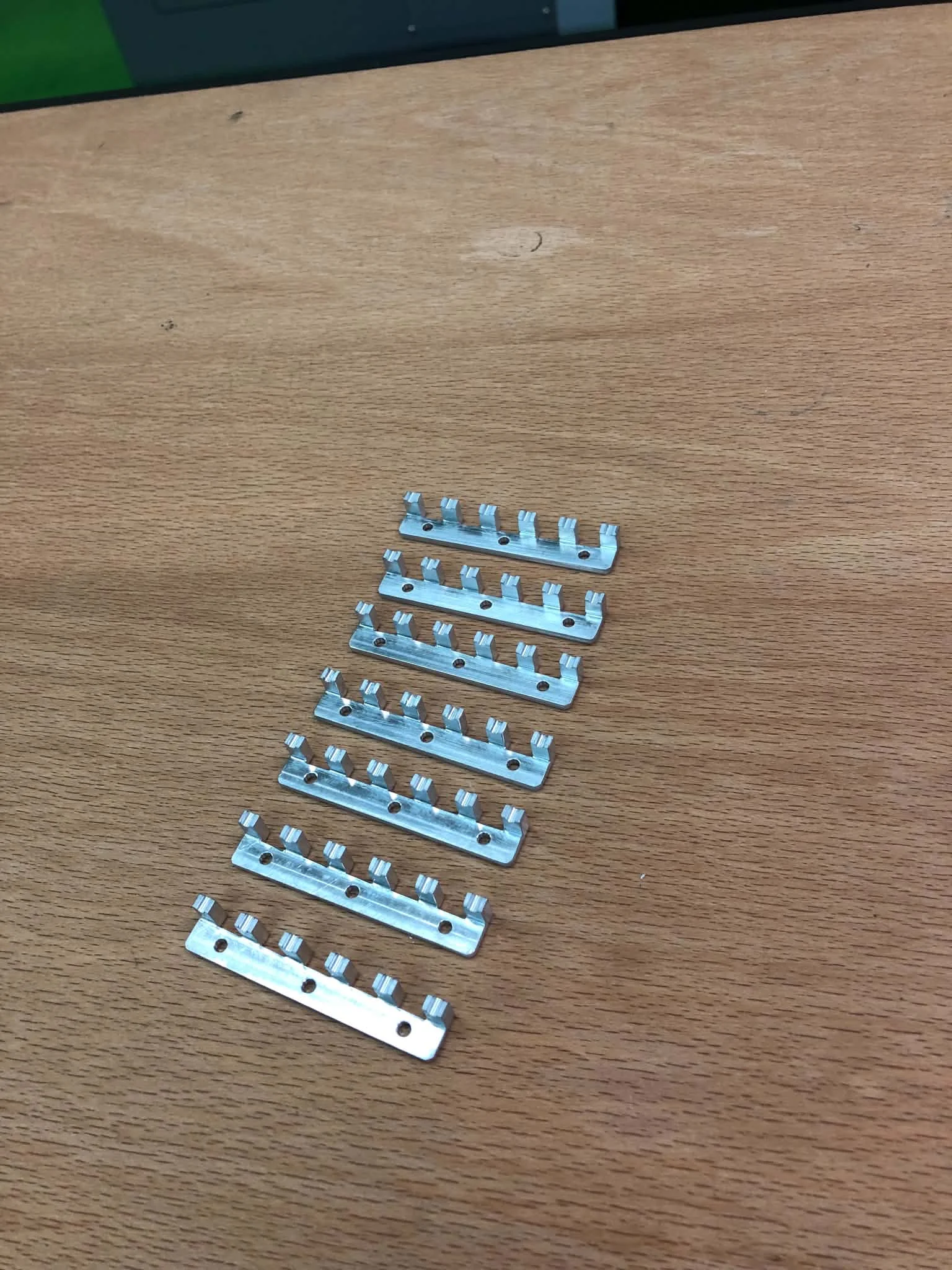 Petite série de composants aluminium